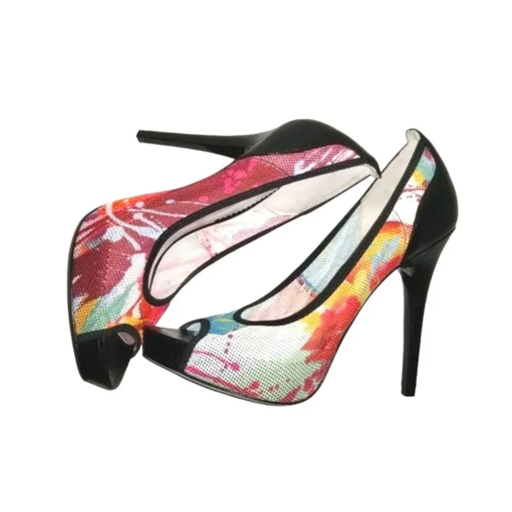 Report Signature 6.5 'Toluca' Y2k Colorful Paint … - image 2